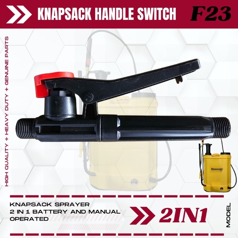 Handle Switch Kawasaki Knapsack Sprayer 2 in 1 Battery and Manual ...