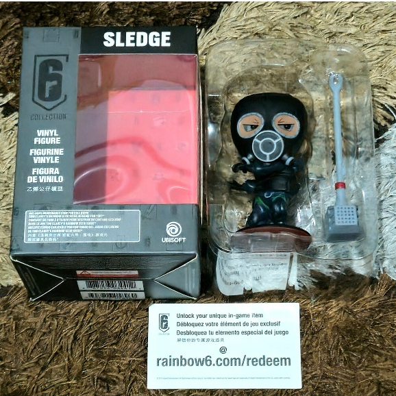 UBISOFT Rainbow Six Siege R6 Sledge Chibi Figure Series 2 | Shopee ...