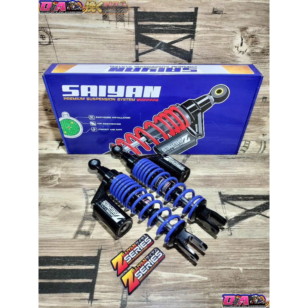 Saiyan Rear Shock Black Series 285mm-305mm For Aerox / Nmax / Pcx / ADV ...