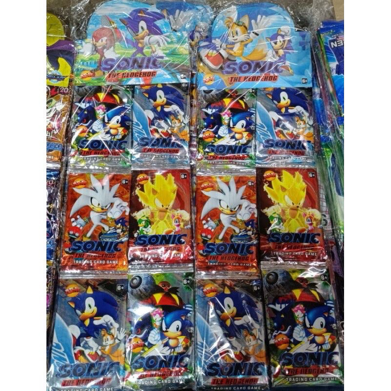 Sonic (The Hedgehog) Trading Cards 36 Pieces | Shopee Philippines