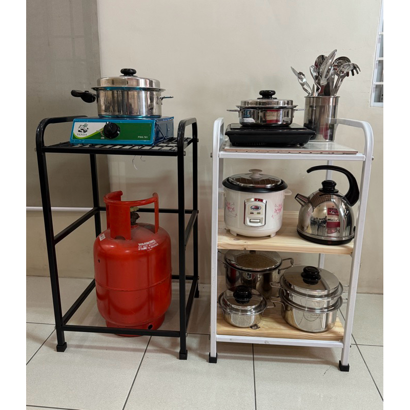 Single Stove Stand Organizer | Induction Cooker Rack Stand ...