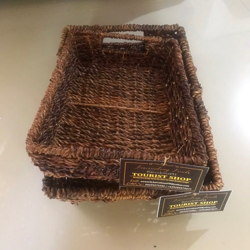 Native Bacbac/Pasagi Basket Tray | Shopee Philippines