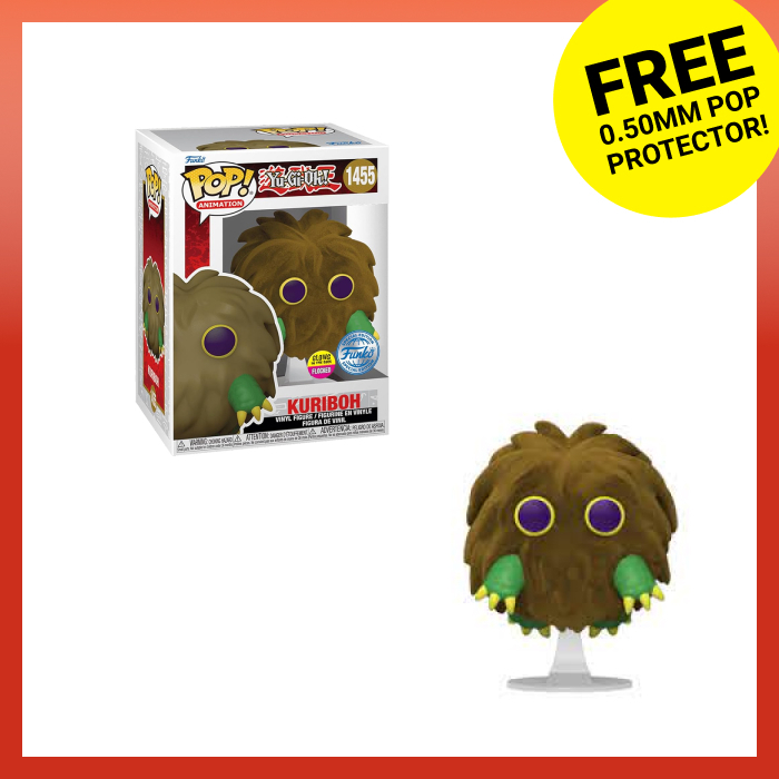 Animation Yu-Gi-Oh! Kuriboh #1455 (Flocked) (Glows in the Dark ...