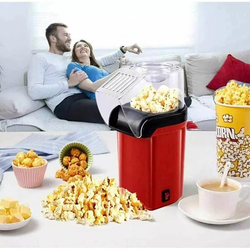 Electric Corn Popcorn Maker Machine 1200W Fast Hot Air Mini Popcorn Popper  | Shopee Philippines