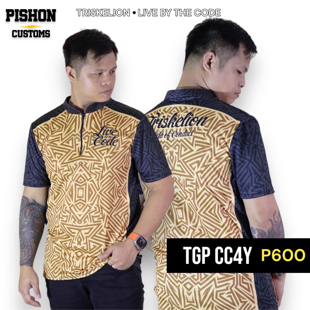 TRISKELION V.4Y FULL SUBLIMATION CHINESE COLLAR | Shopee Philippines
