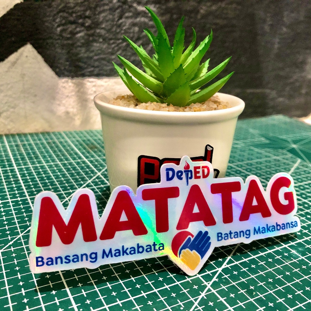 DEPED MATATAG - Printed Vinyl Stickers | Shopee Philippines