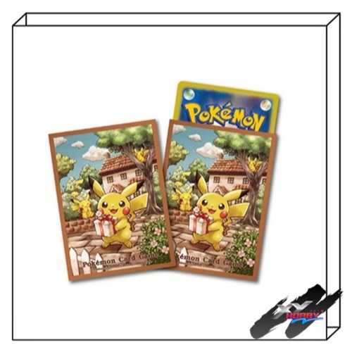 Pokemon Card Game Card Sleeves Pikachu's Gift | Shopee Philippines