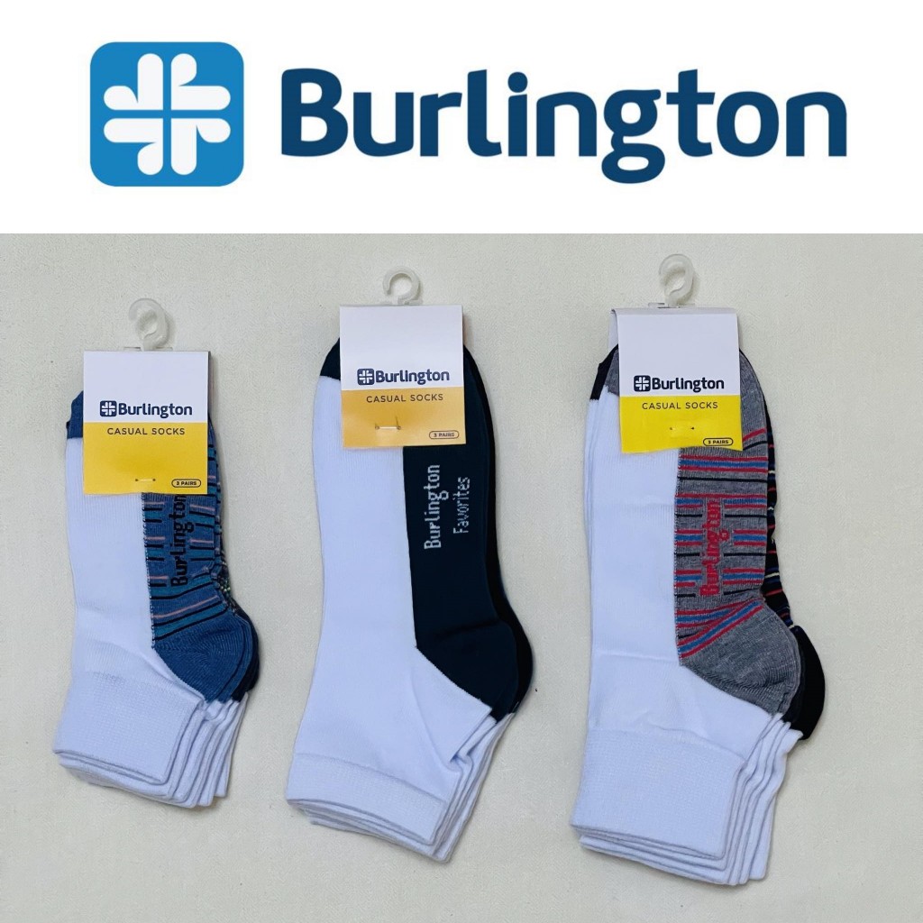 Burlington Casual Socks for Kids Unisex 3 Pairs Shopee Philippines