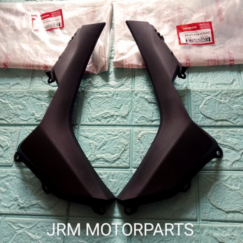HONDA CLICK 125I & 150I V2 GC FRONT SIDE COVER LEFT & RIGHT(64420-64320 ...