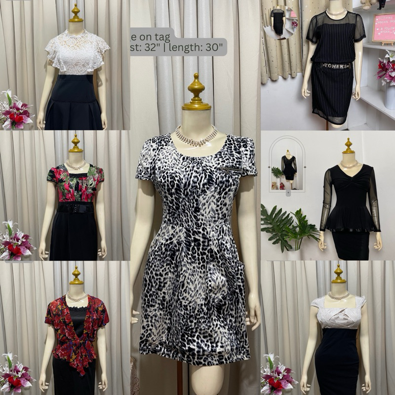 office / church attire mini dress - June collection | Shopee Philippines