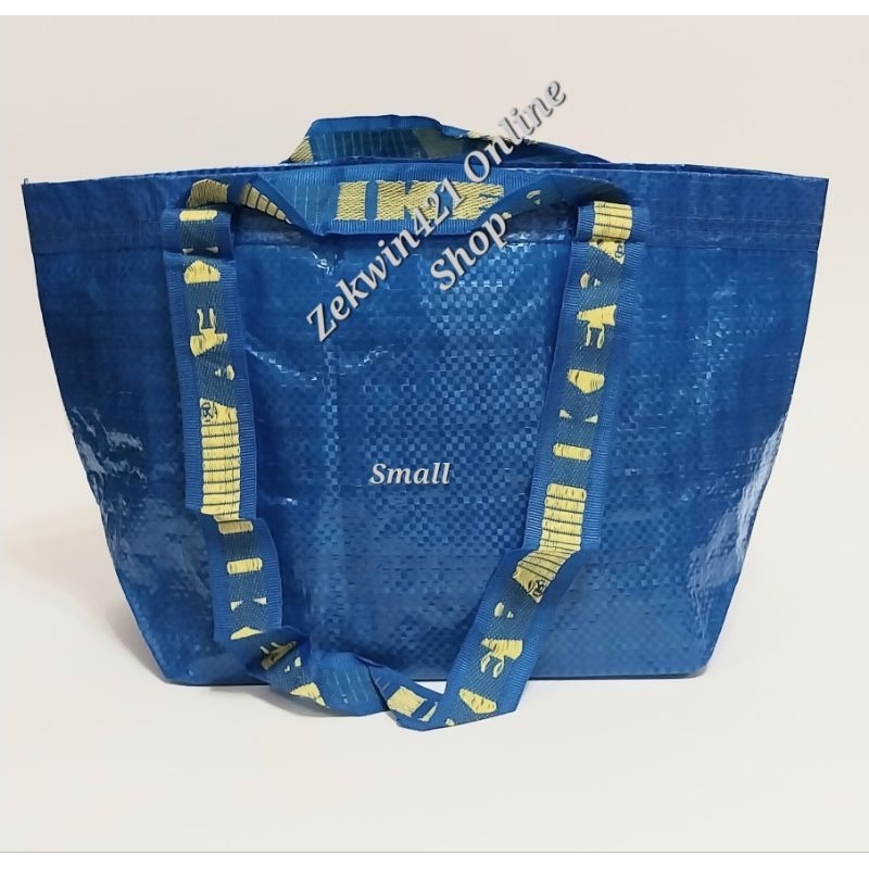 Ikea Bags IKEA Shopping Bag Blue Large Size Sturdy Laundry Grocery