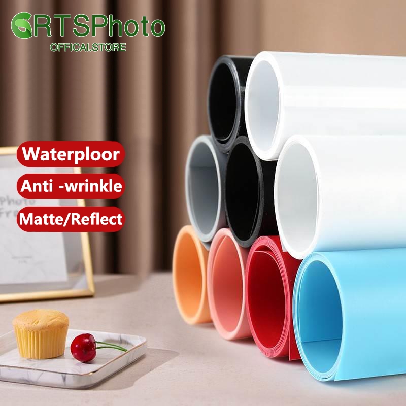 PVC Background photography 40*80/80*160 7colors Backdrop Matte/Reflect ...