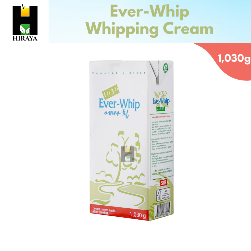 Ever Whip Whipping Cream & Chocolate Whipping Cream Whip Cream