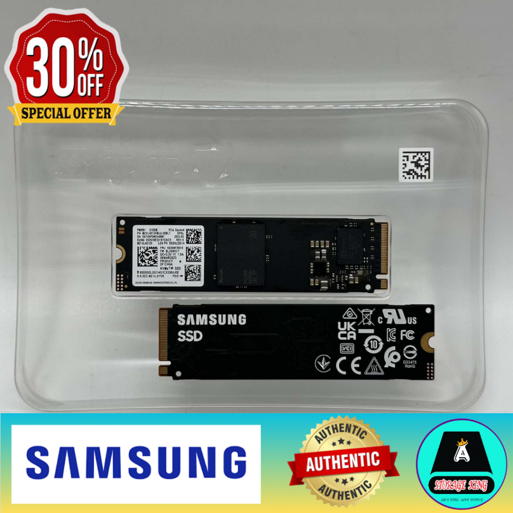 512GB SAMSUNG/WD M.2 NVMe PCIe Gen.3 SSD 2280 ( PM991A) | Shopee ...