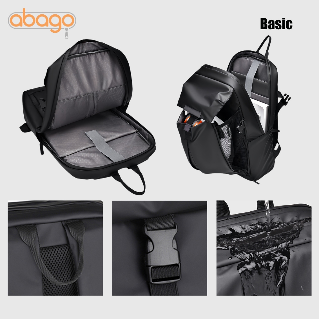 ABAGO Fashion Motorcycle Riding Backpack For men Multifuntional Stretch ...