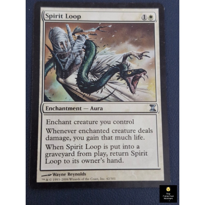 Magic the Gathering - MTG Card Game - Spirit Loop - TSP (NF) [WHITE ...