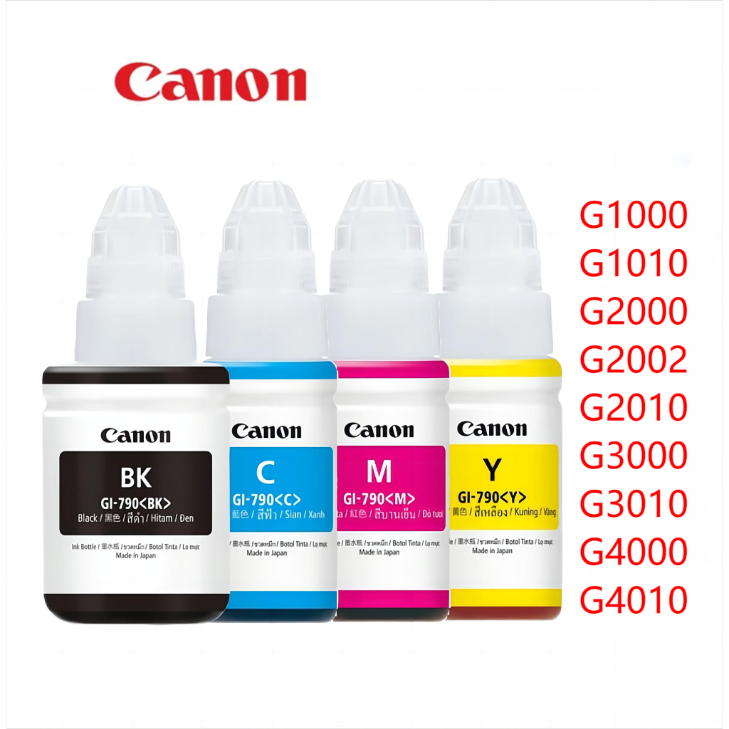 GENUINEOriginal CANON GI-790 printer INK G1000 G2000 G3000 G4000 G1010 ...