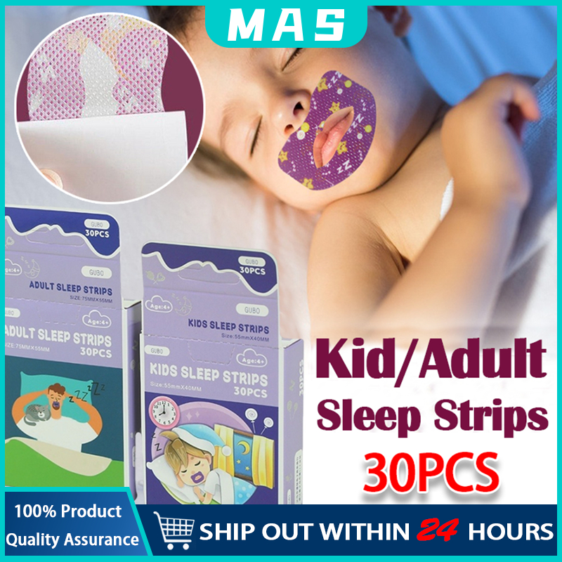 MAS Baby/Adult Sleep Strips Anti Snoring Lip Sticker Night Patch ...