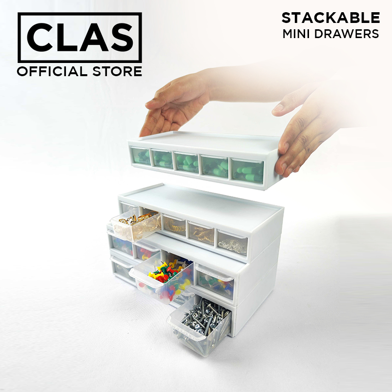 CLAS Stackable Mini Drawers I Best For Medicine Organizer & Small ...