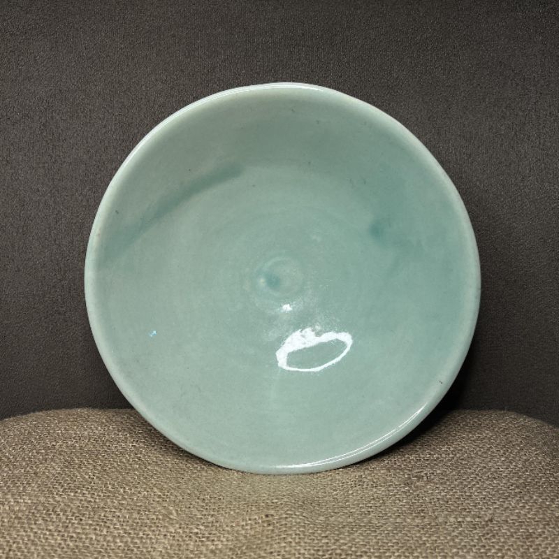 Small Teal Serving Bowl main image 0