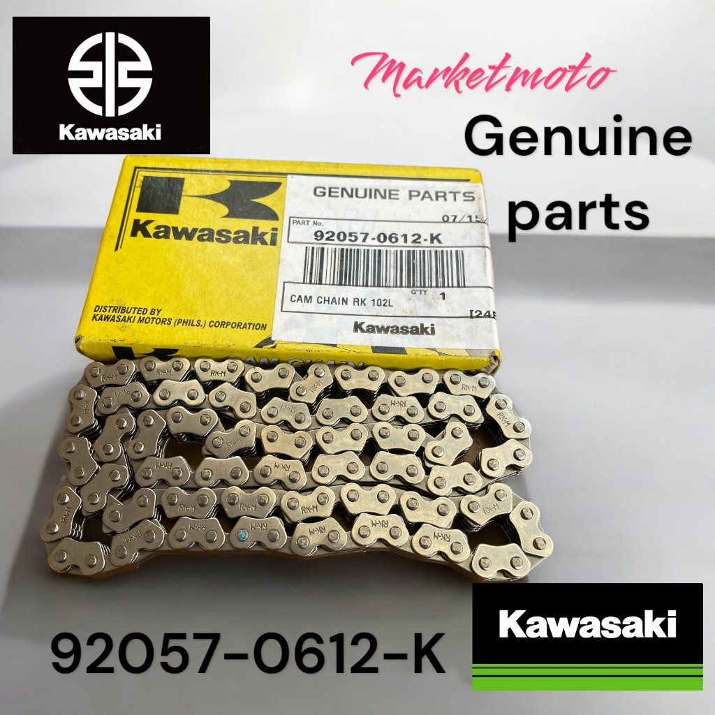 TIMING CHAIN Camshaft Kawasaki Barako Genuine 92057-0612-K (ORIGINAL ...