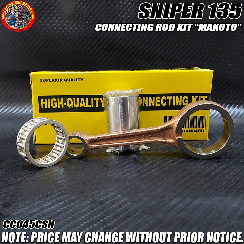 CONNECTING ROD KIT MAKOTO SNIPER 135 (CC045CSN) | Shopee Philippines
