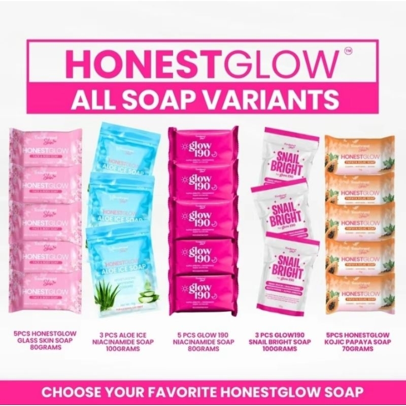 honest glow best seller soap | Shopee Philippines