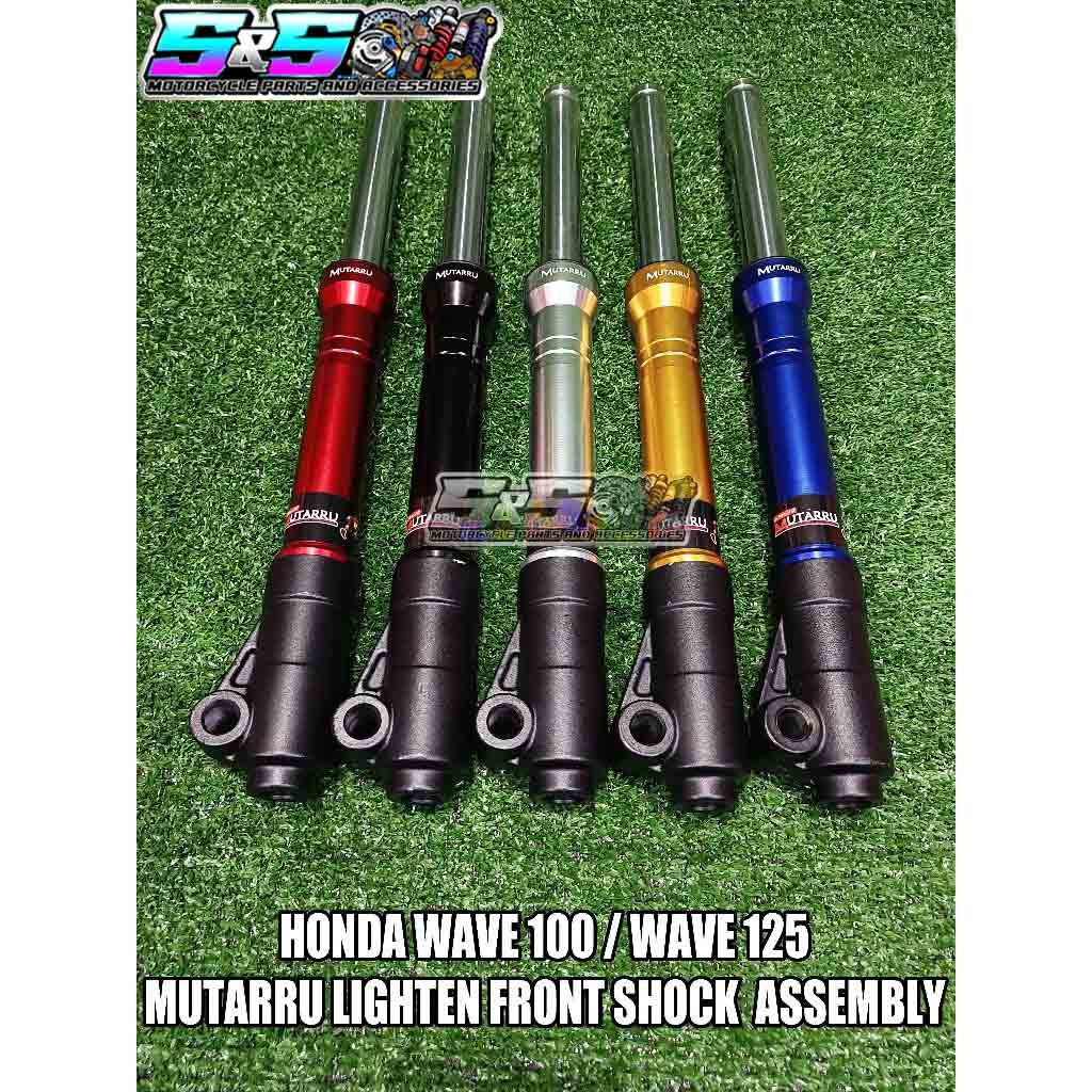 HONDA WAVE 100 / WAVE 125 MUTARRU LIGHTEN FRONT SHOCKY ASSEMBLY ...