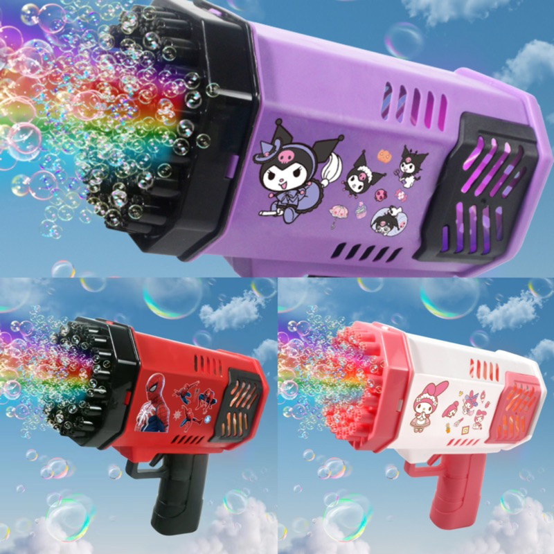 [ATS] 40 Hole Bubble Gun Charging Electric Bubbles Maker Machine ...