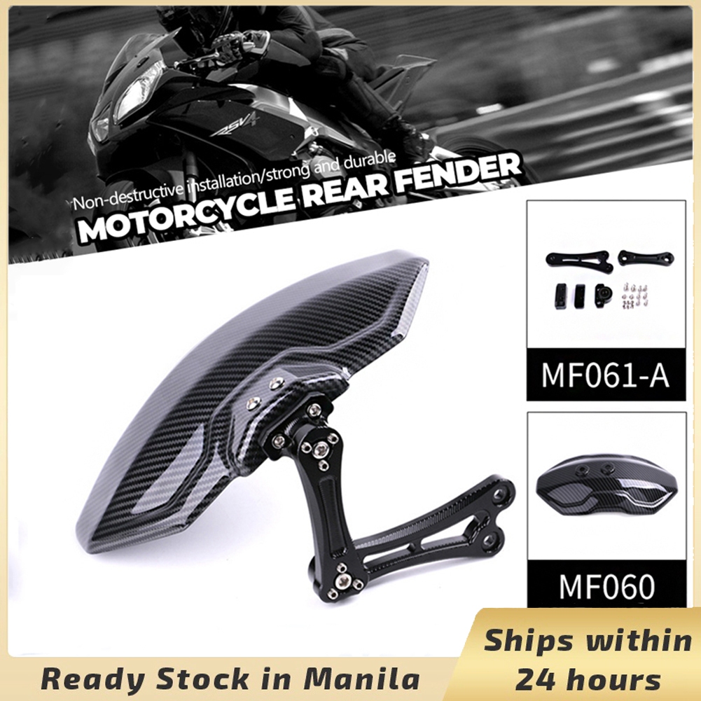 Motorcycle Rear Mudguard Fender Universal Aluminum Alloy Motorcycle ...