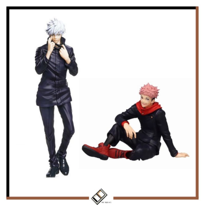 Jujutsu Kaisen HQKO Satoru Gojo and Yuji Itadori Action Figures ...