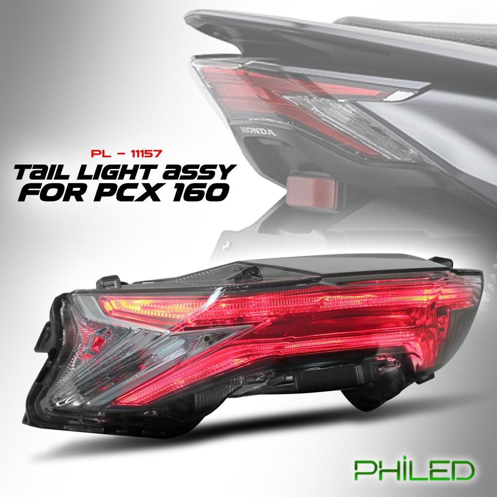 PHILED PCX 160 TAIL LIGHT ASSY REAR TAIL STOP LAMP CLEAR LENS BRAKE ...