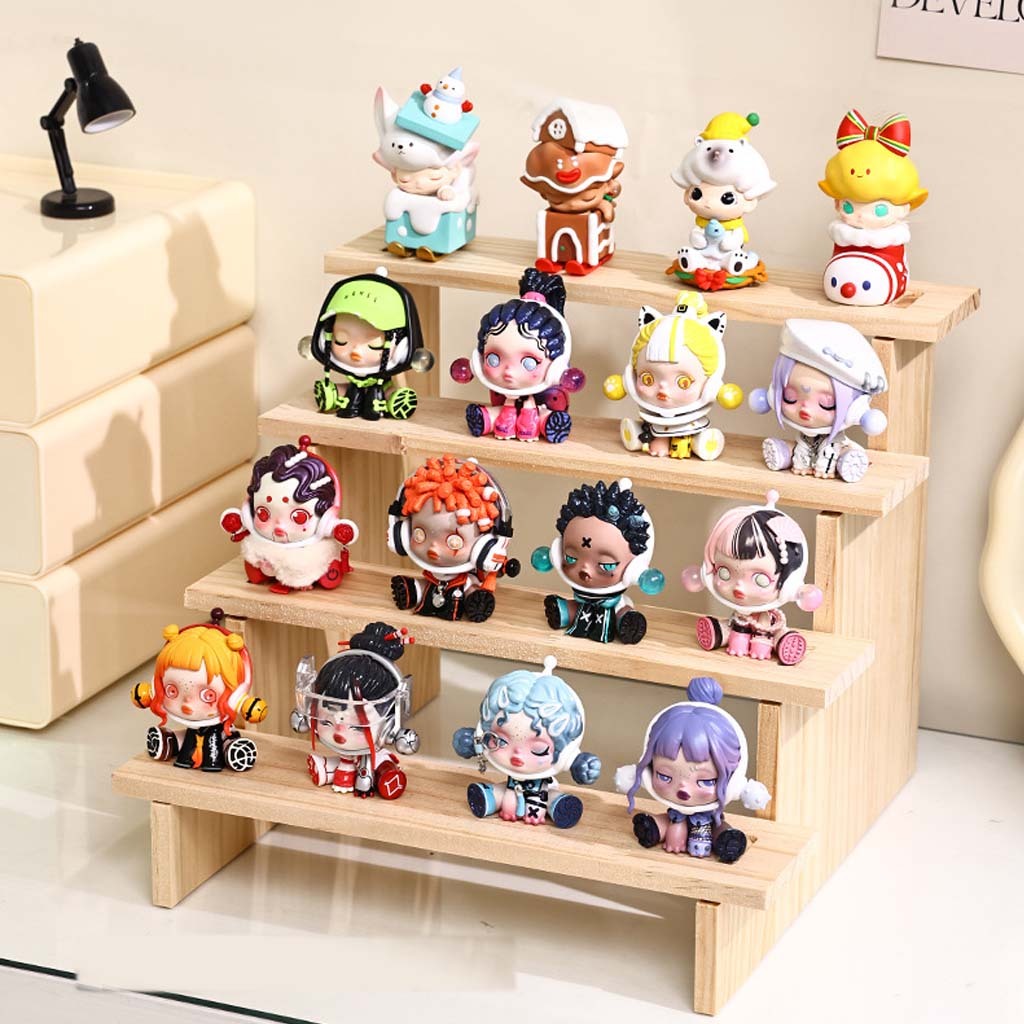 Thick And Stable Acrylic Display Rack Multi Steps Pop Mart Jewelry ...
