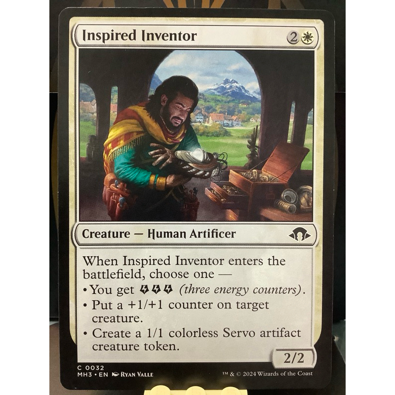 MAGIC: The Gathering - Inspired Inventor (Modern Horizons 3) | Shopee ...