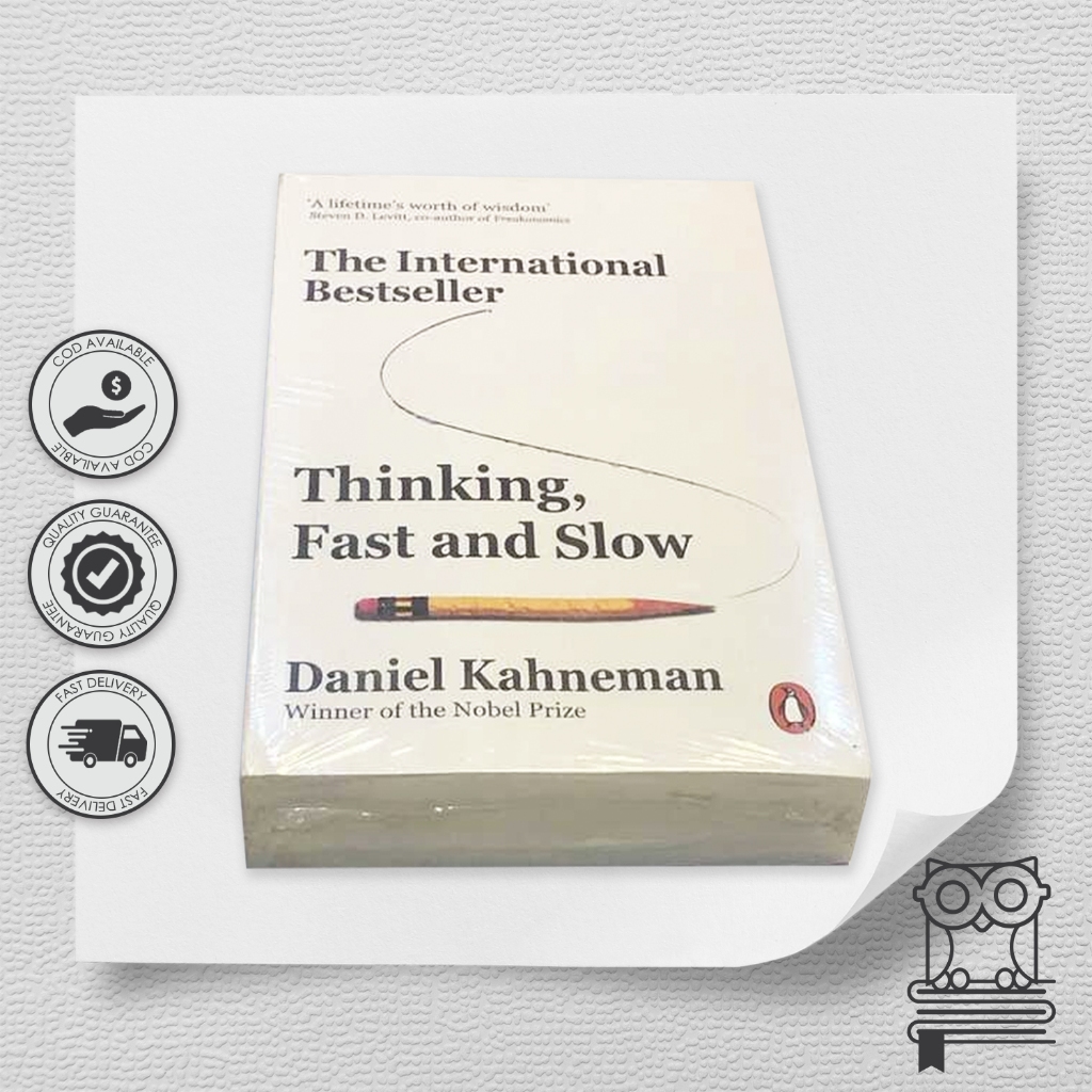 Booksmart Thinking, Fast and Slow by Daniel Kahneman Non-fiction Book ...