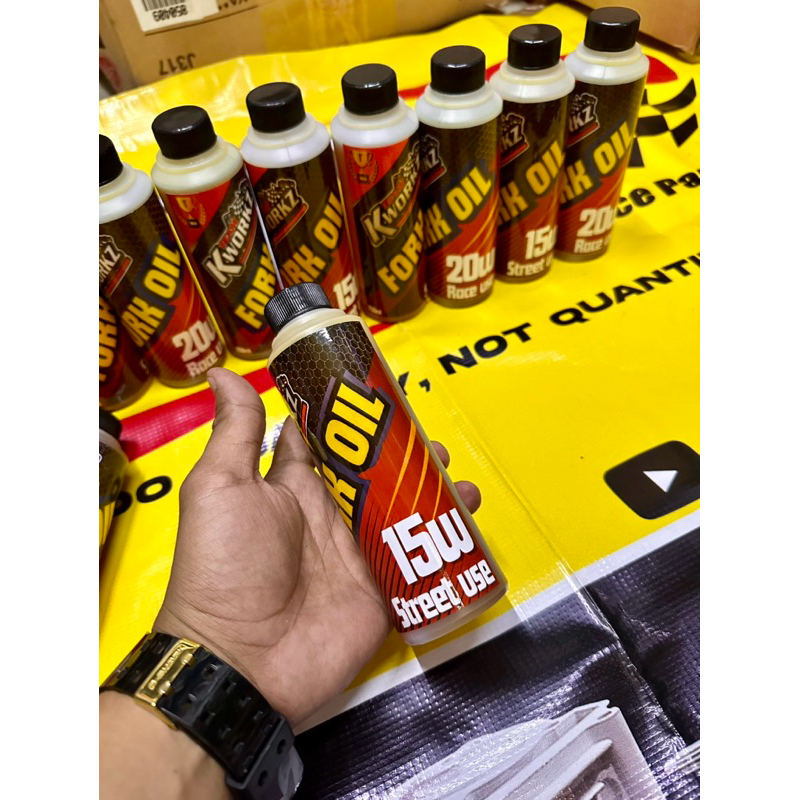 Kworkz Fork oil Racing and Touring 250 ML | Shopee Philippines