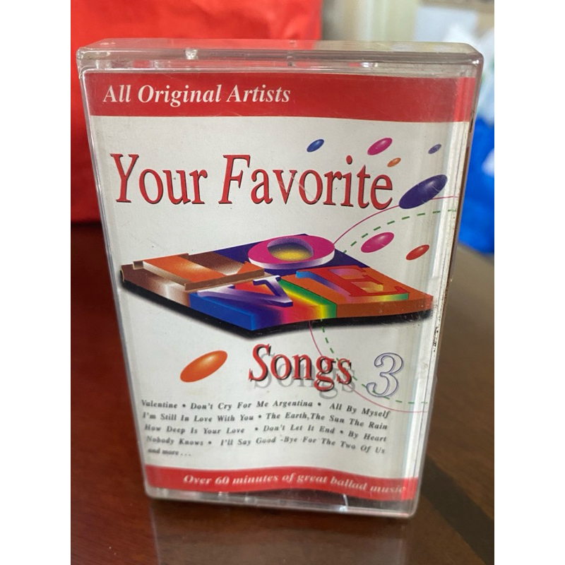 Your Favorite Love Songs Vol 3 Various Artist Philippines Original