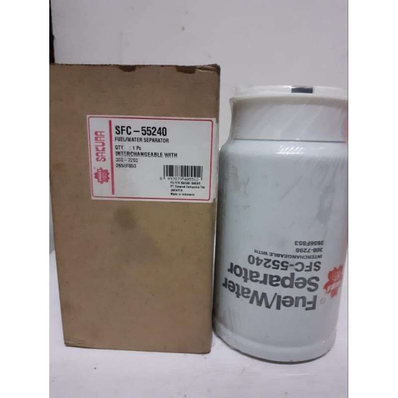 SAKURA FUEL / WATER SEPARATOR SFC-55240 CATERPILLAR/PERKINS | Shopee ...