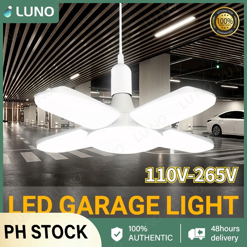 LNO COD 45W 6500K AC170-265V Foldable Fan Blade LED Light Bulb Indoor ...