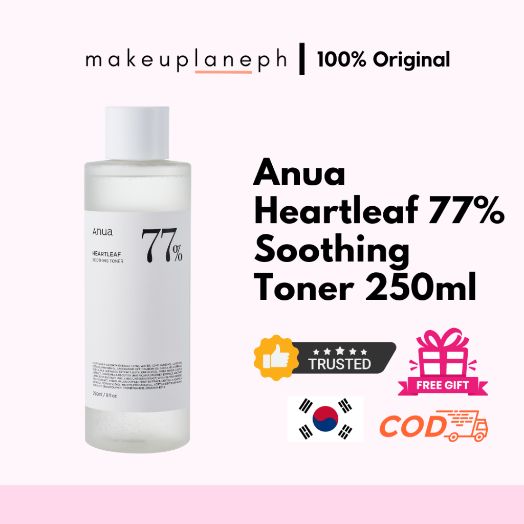 Anua Heartleaf 77 Soothing Toner 250ml Shopee Philippines