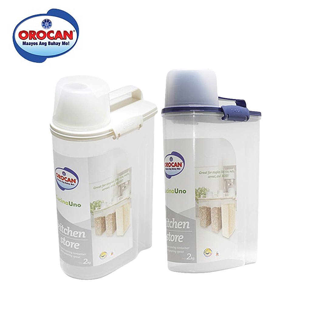 OROCAN CUSINA UNO Kitchen Storage 2kg / DRIED FOOD STORAGE / CEREAL ...