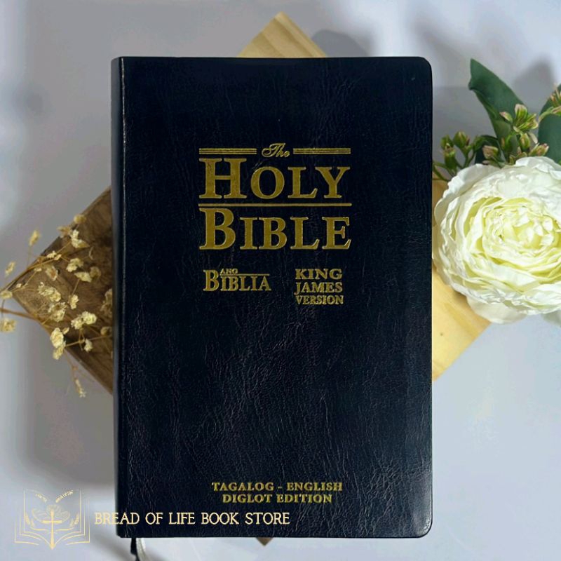 DIGLOT KJV ENGLISH-TAGALOG WITH THUMB INDEX | Shopee Philippines