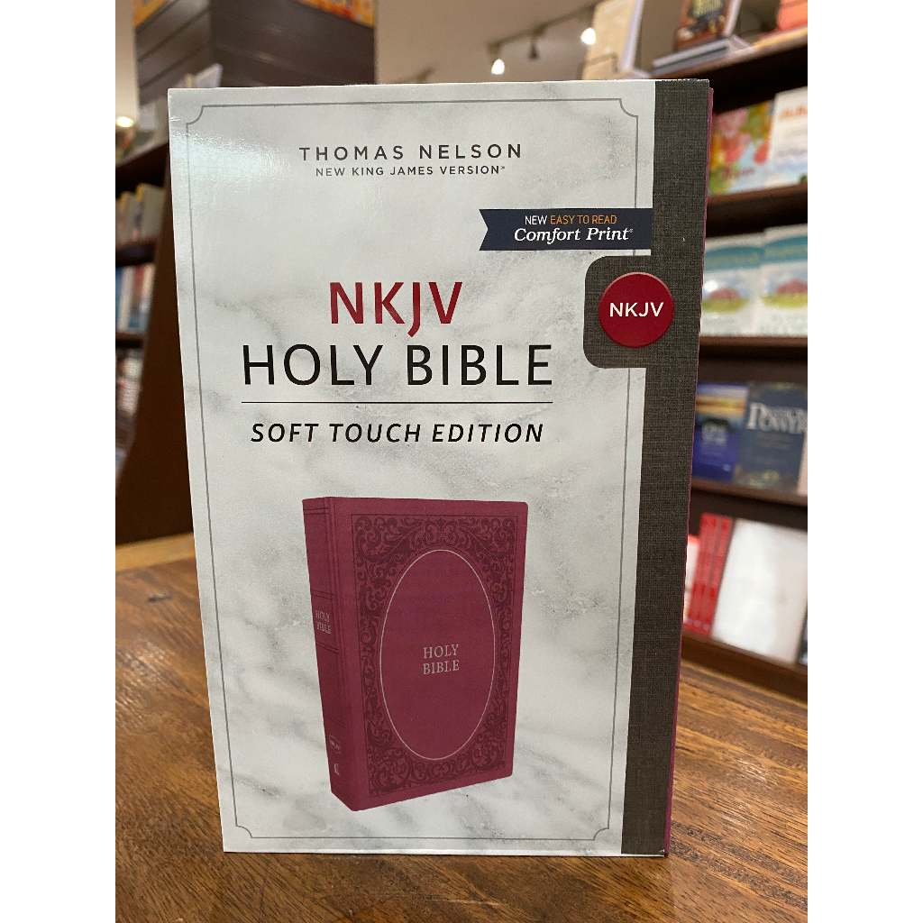 NKJV Holy Bible Soft Touch Edition (Leathersoft, Pink) | Shopee Philippines