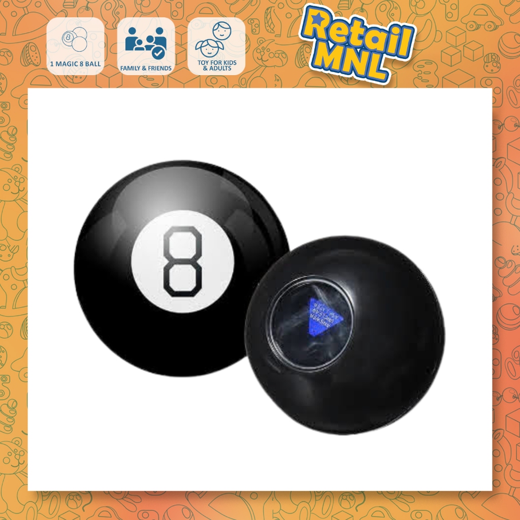 Retailmnl Black 8 Magic Prediction Ball: Interactive Prophecy Game for ...