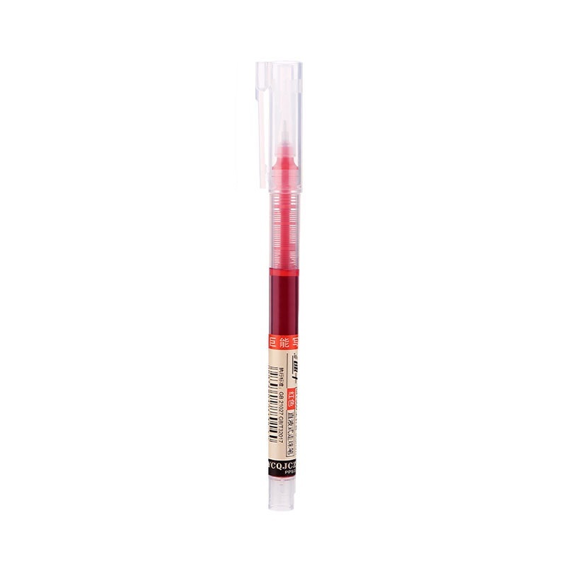 YBG Quick-Drying Gel Pen 0.5mm Black Needle Tube Sign Pen Ballpen ...