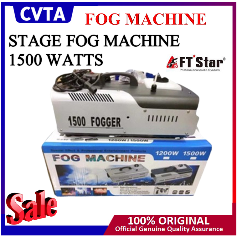 Fog Machine 1500W(Long Playing) Antibac disinfectant, Sanitizer, heavy ...