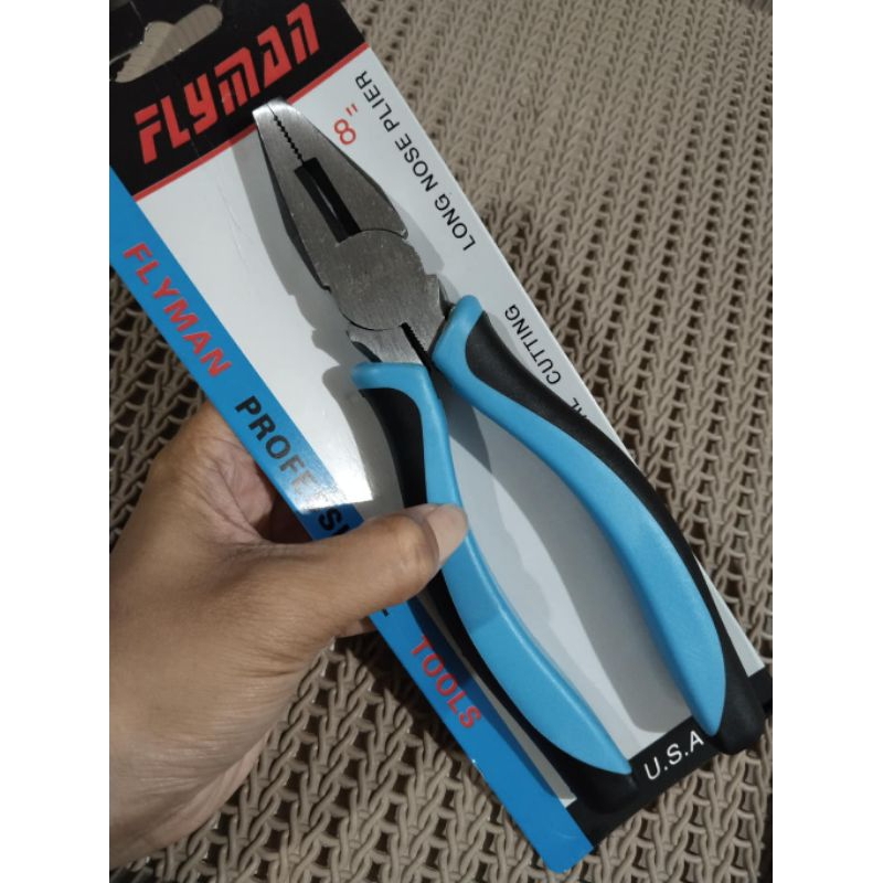 PLIERS 8inch SINGLE FLYMAN ORIGINAL | Shopee Philippines