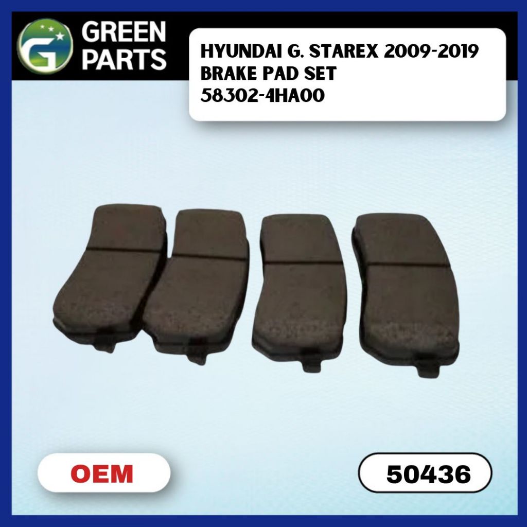 BRAKE PAD SET REAR SIDE FOR HYUNDAI GRAND STAREX 2009-2019 MODEL (HI-Q ...