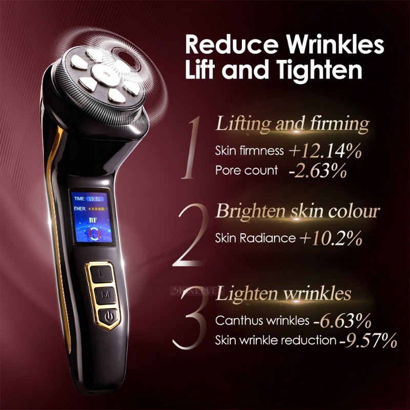 4-in-1 MINI HiFU RF Machine Microcurrent EMS Beauty Device Lifting ...