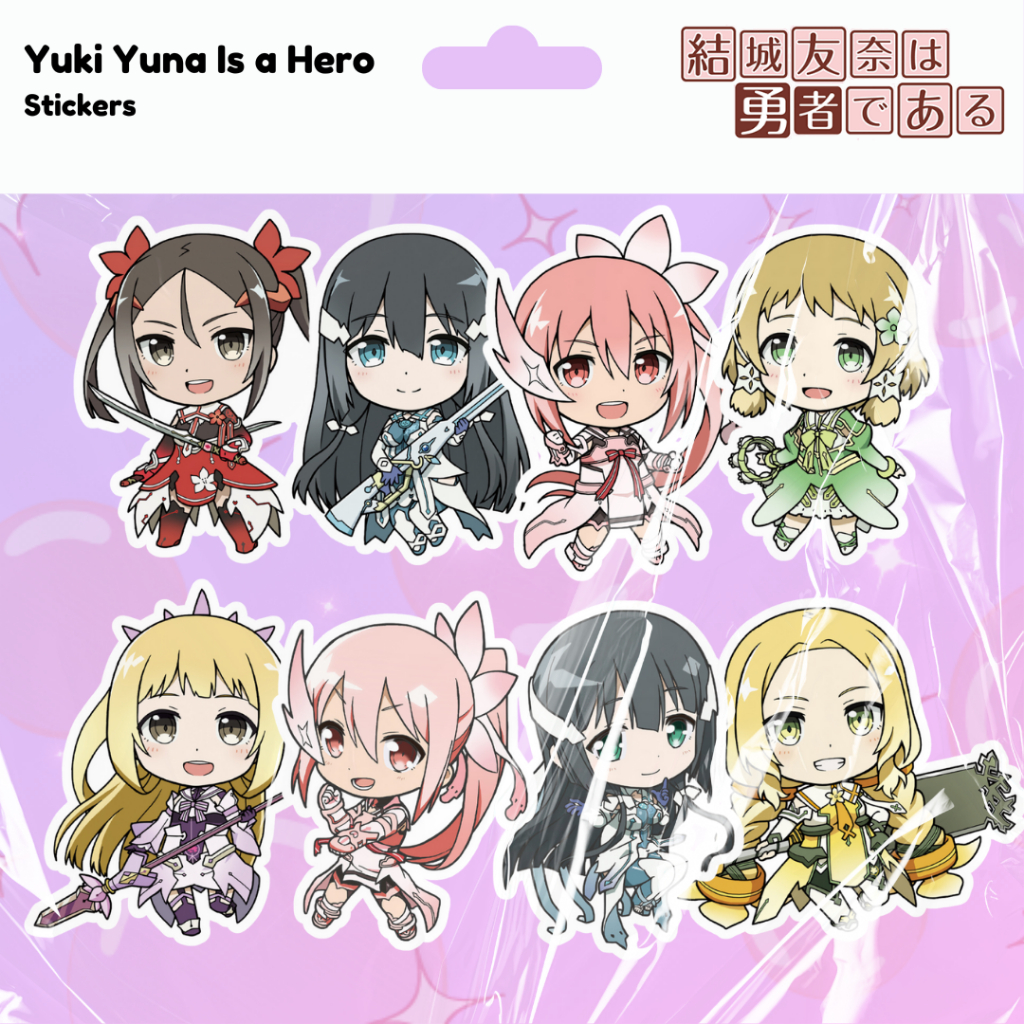 Yuki Yuna Is a Hero [waterproof vinyl stickers] Anime/Manga | Shopee ...
